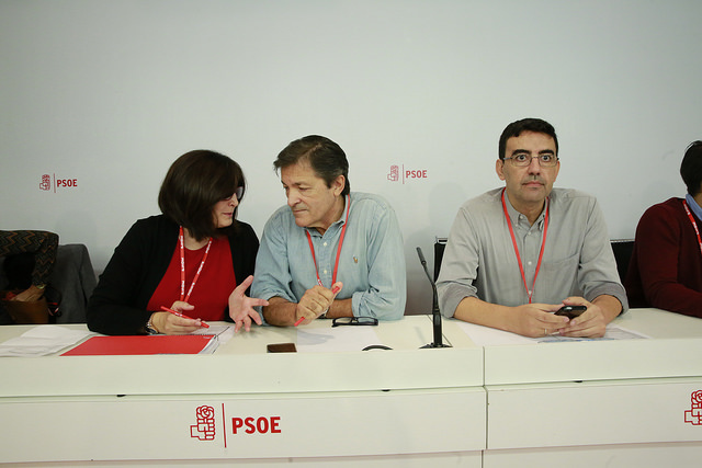 Jiménez junto a Fernández
