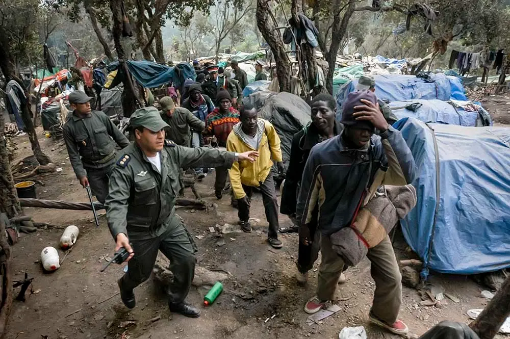 Detenci&oacute;n de subsaharianos en el norte de Marruecos