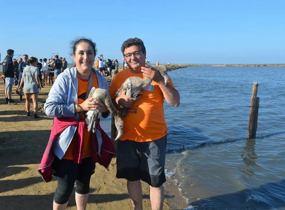 Los voluntarios vivieron una experiencia intensa