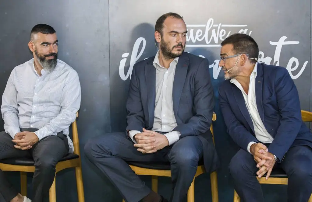HUELVA, 07/08/18 HUELVA - La empresa Krypteia Capital ofrece una rueda de prensa sobre la situacion del Recreativo de Huelva . Hotel Exe Tartessos de Huelva .
Foto: ALBERTO DIAZ huelva hoy