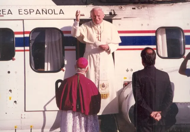 Visita del Papa Juan Pablo II
