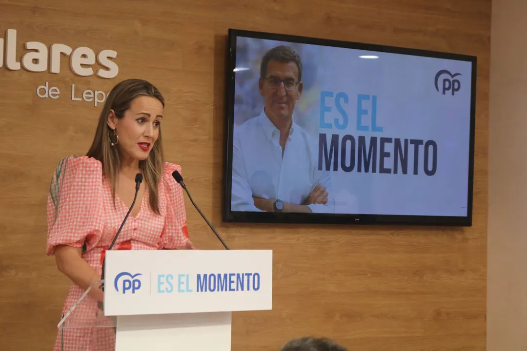 Bella Verano en el acto de inicio de campa&ntilde;a