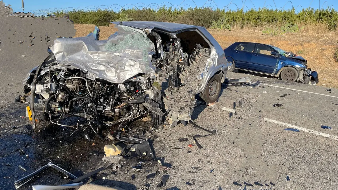 As&iacute; quedaron los coches accidentados en Gibrale&oacute;n