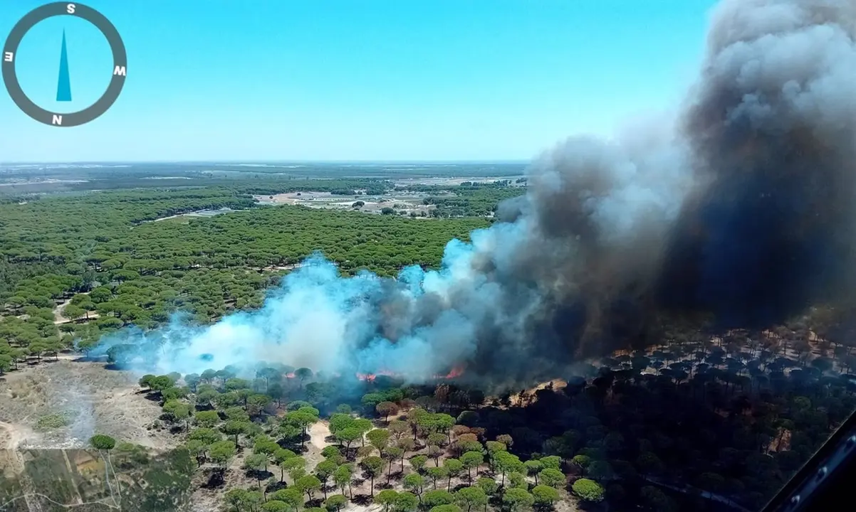 Incendio declarado este s&aacute;bado en Bonares