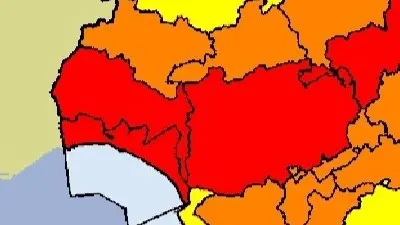 Aviso rojo por temperaturas extremas en Huelva. Foto: MeteoHuelva.es