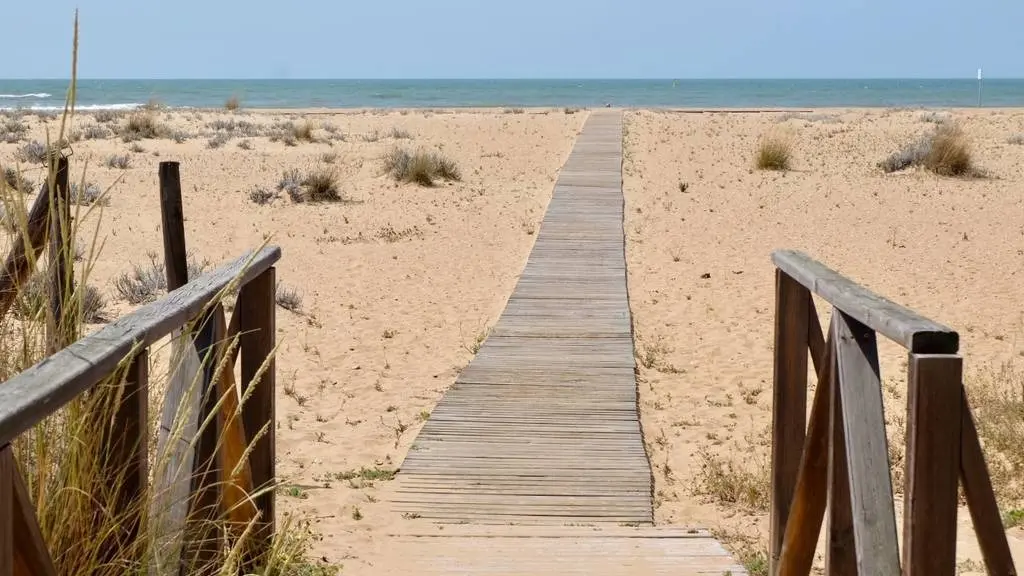 Playa del Espig&oacute;n de Huelva