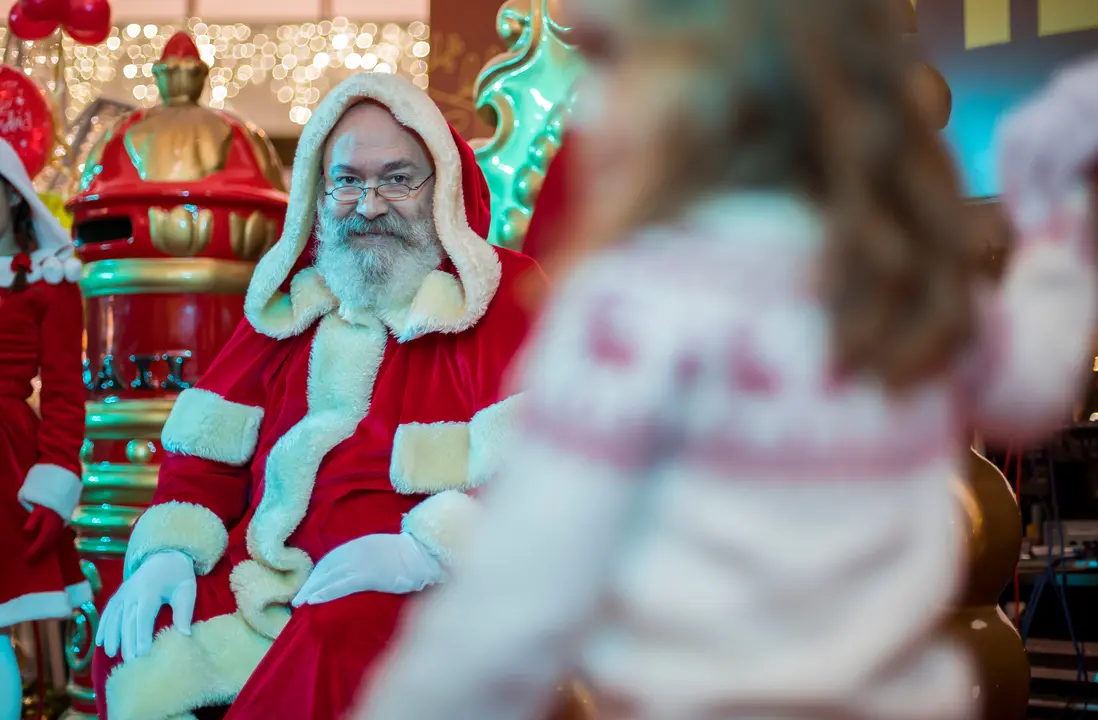 Pap&aacute; Noel en el Holea