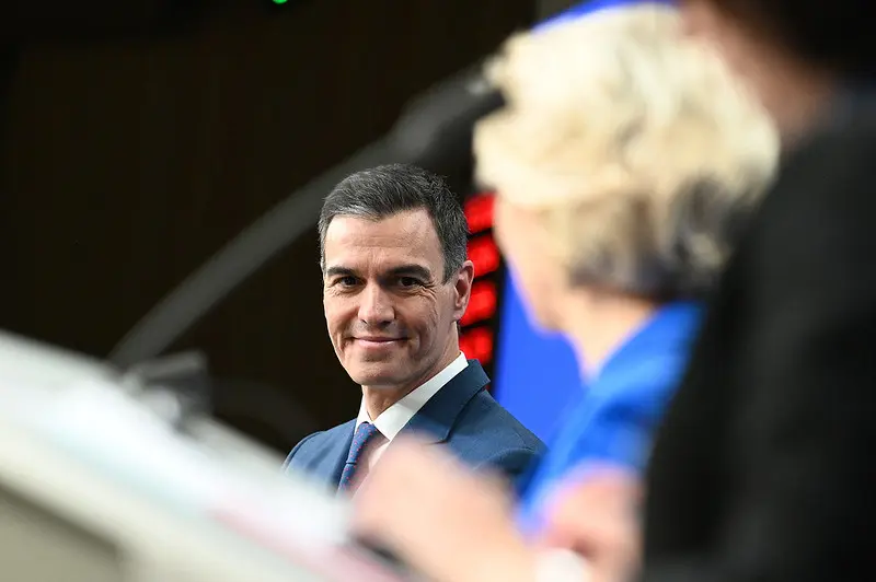 S&aacute;nchez en un reciente acto p&uacute;blico
