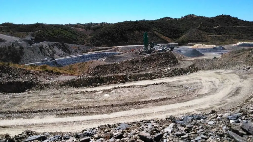 Obras de la Presa de Alcolea