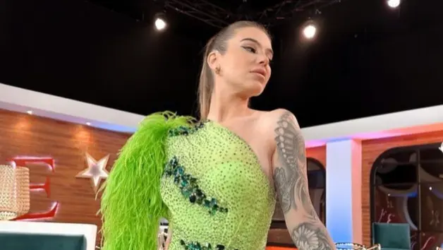 La ayamontina Mar&iacute;a Isabel en el programa 'Bailando con las estrellas'. Foto: @mariaisabelamqs