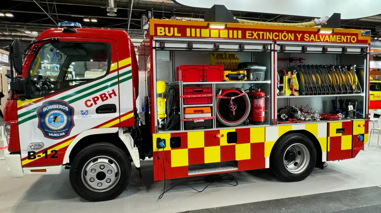 Flota de veh&iacute;culos del Consorcio Provincial Bomberos de Huelva/Diputaci&oacute;n de Huelva