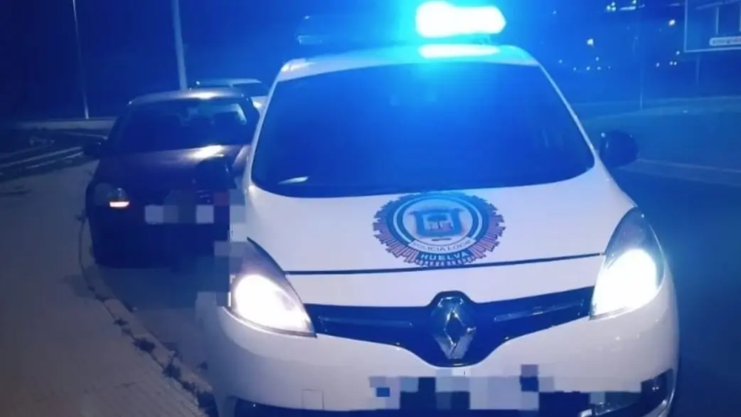 Coche de la Polic&iacute;a Local de Huelva/ Instagram