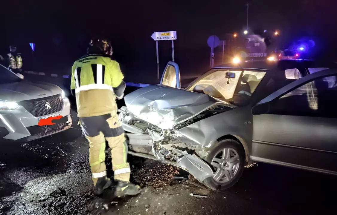 As&iacute; qued&oacute; el coche siniestrado