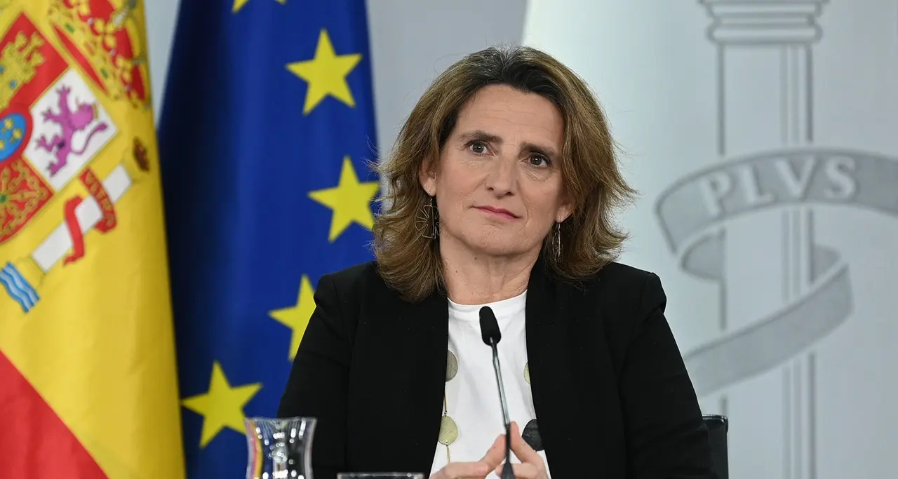 Teresa Ribera en una reciente comparecencia