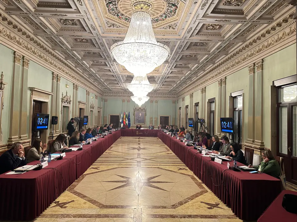 Foto del pleno. Fuente: Ayuntamiento de Huelva