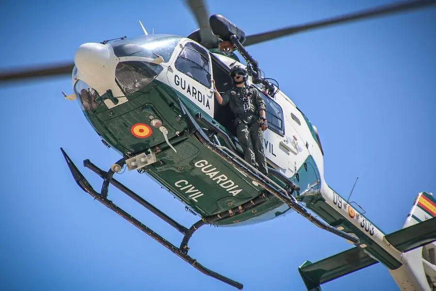 Helic&oacute;ptero de la Guardia Civil