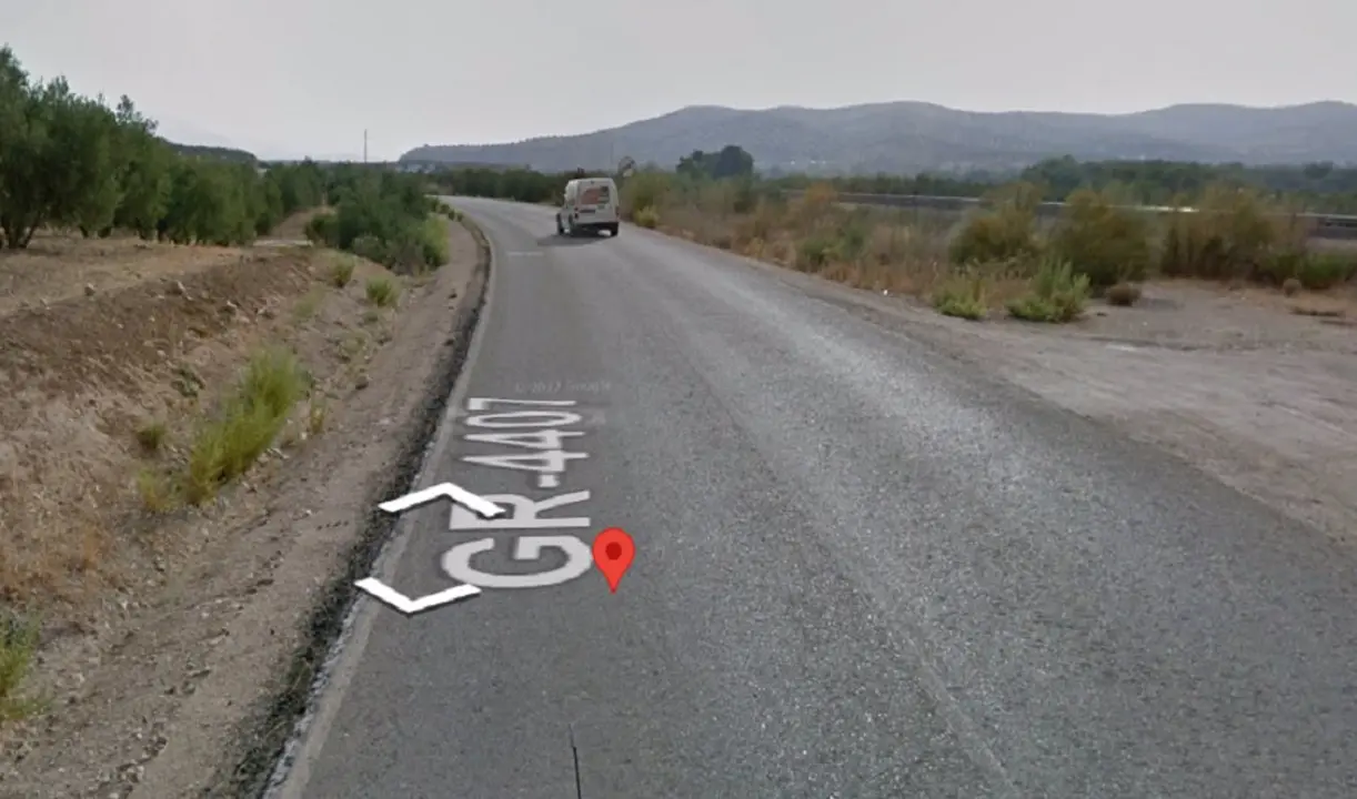 Lugar donde se produjo el accidente
