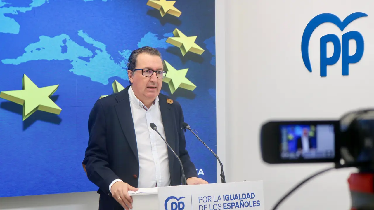 Manuel Andr&eacute;s Gonz&aacute;lez, presidente del PP en Huelva