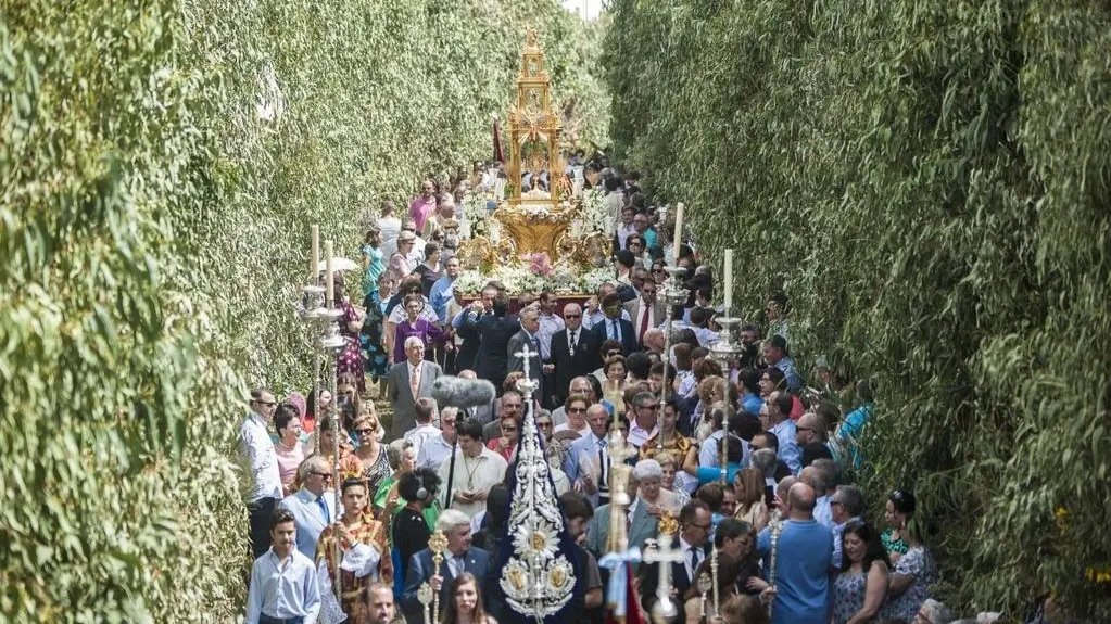 Foto de archivo del Corpus Christi de Hinojos
