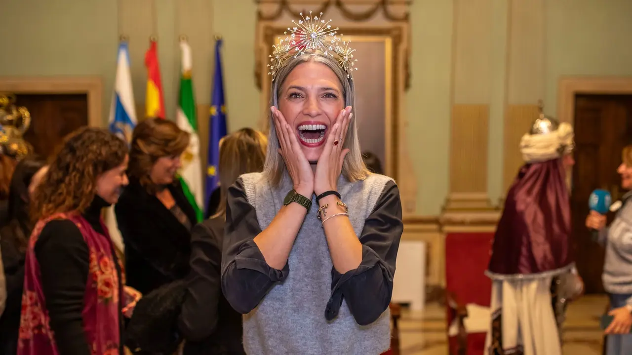 La modelo onubense particip&oacute; en la Cabalgata de Reyes como estrella de la ilusi&oacute;n este 2024.