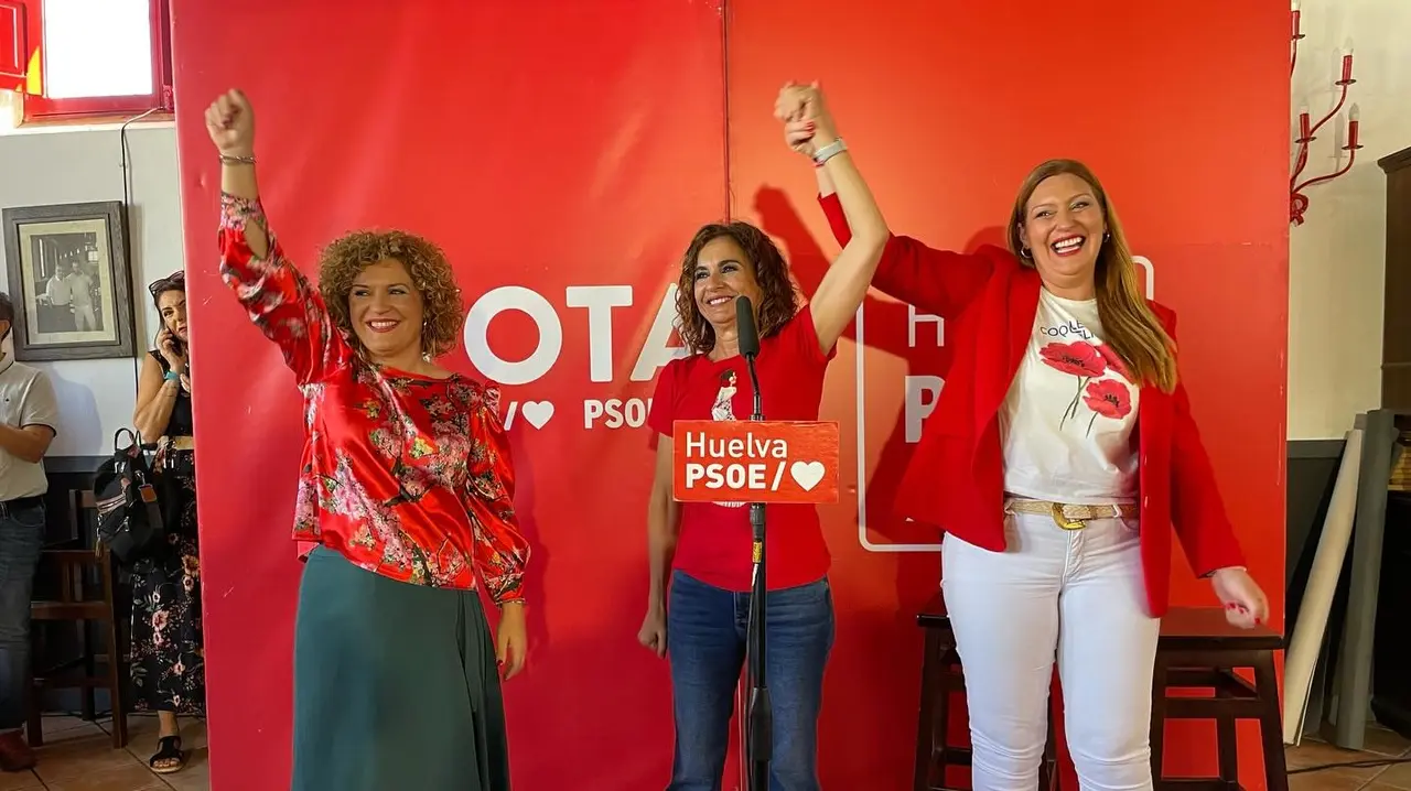 Acto socialista en Valverde del Camino