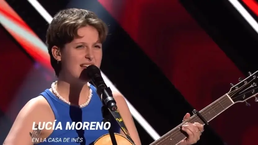Luc&iacute;a Moreno en Factor X