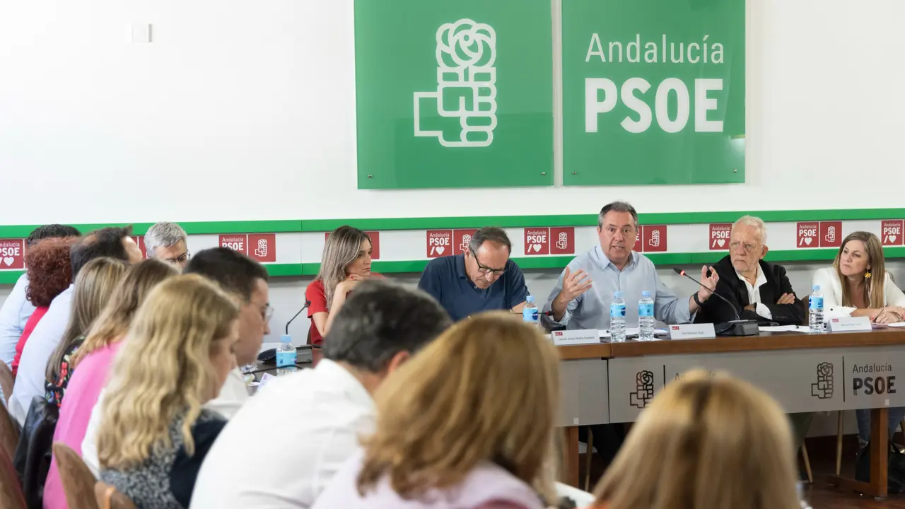 Ejecutiva de Espadas (Foto: PSOE-A)