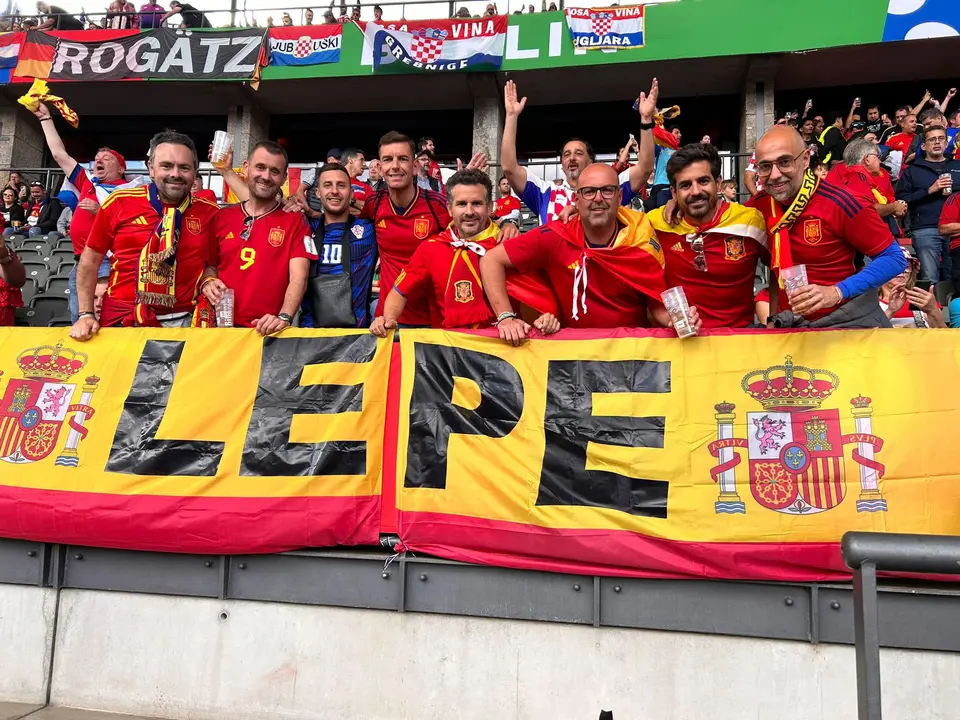 Lepe en la Eurocopa 2