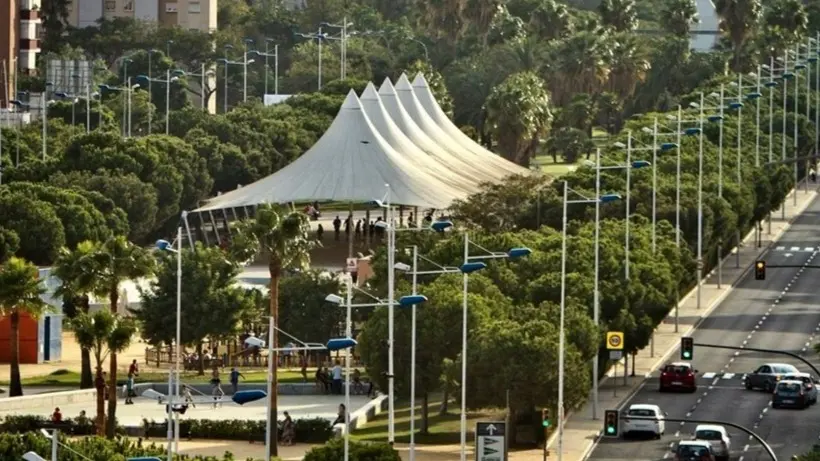 La pantalla gigante se colocar&aacute; en las carpas de la Avenida de Andaluc&iacute;a