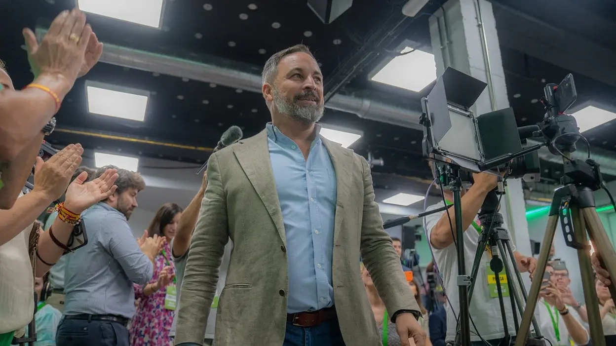 Santiago Abascal, en una imagen de archivo.
