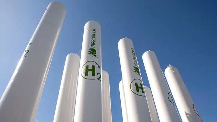 Planta de Hidr&oacute;geno Verde de Iberdrola. Foto: Web de Iberdrola