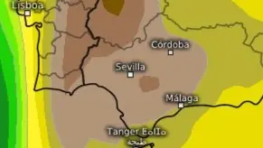 Nuevo episodio de calima en la provincia de Huelva. Foto: MeteoHuelva.es