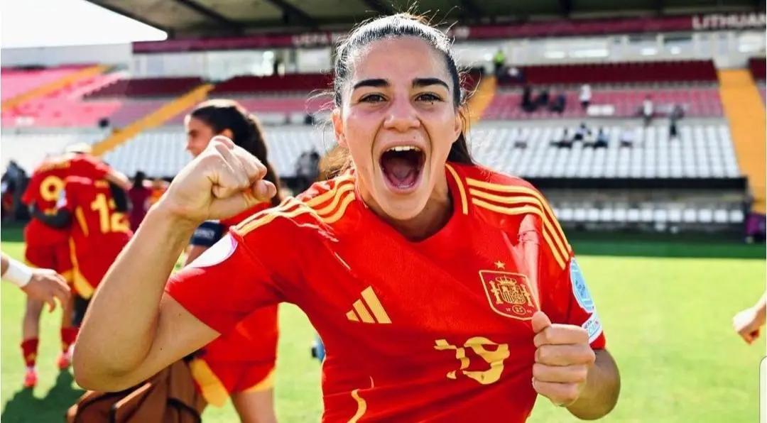 B&aacute;rbara L&oacute;pez es campeona de Europa. Fuente: Instagram de B&aacute;rbara L&oacute;pez