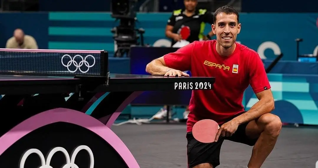 &Aacute;lvaro Robles durante los JJOO de Par&iacute;s 2024 de este pasado verano. Fuente: Instagram de &Aacute;lvaro Robles