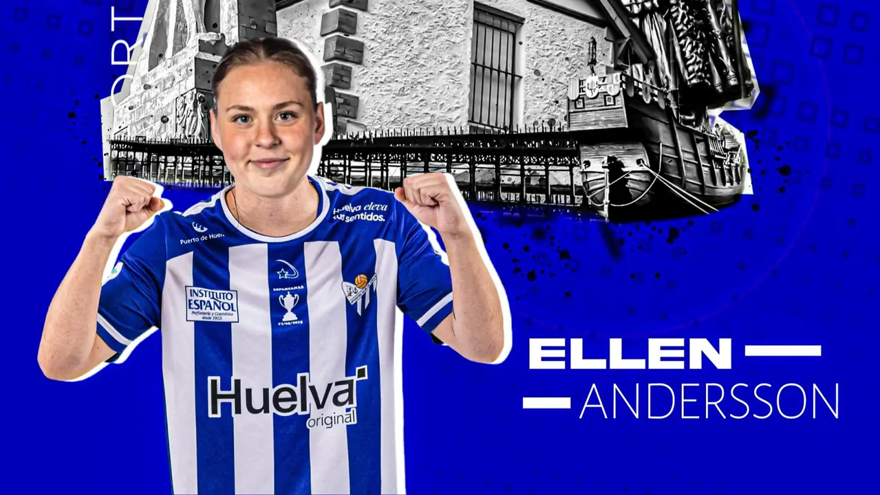 Ellen Andersson refuerza al Sporting de Huelva. Fuente: Twitter Sporting de Huelva