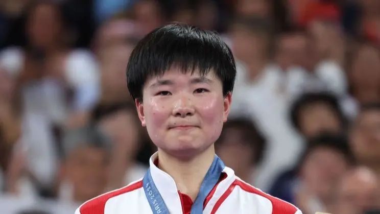 La jugadora china, He Bing Jiao.