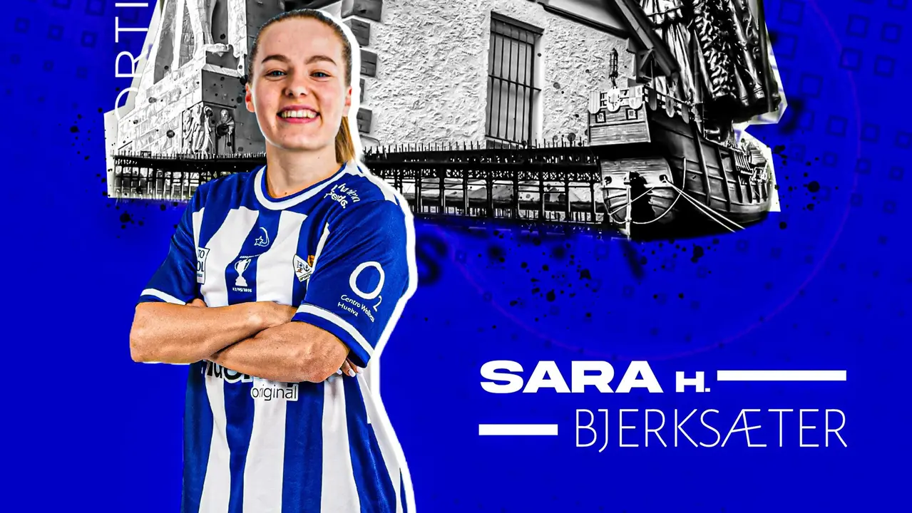 El Sporting de Huelva se hace con los servicios de Sara Hoftun Bjerks&aelig;ter. Fuente: Twitter Sporting de Huelva