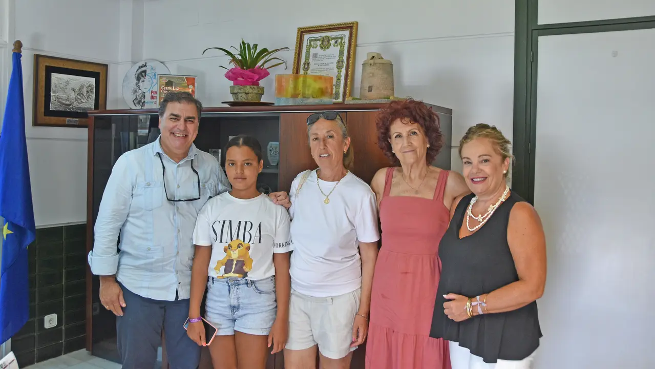Recepci&oacute;n en el Ayuntamiento de Punta Umbr&iacute;a