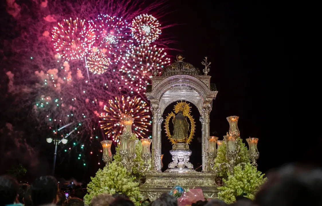 La Cinta fue recibida con fuegos artificiales
