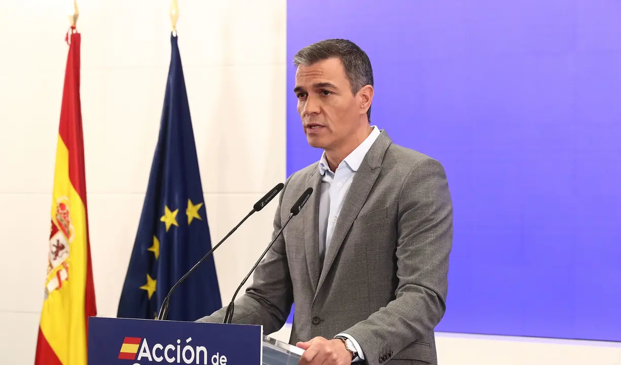 S&aacute;nchez en un reciente acto