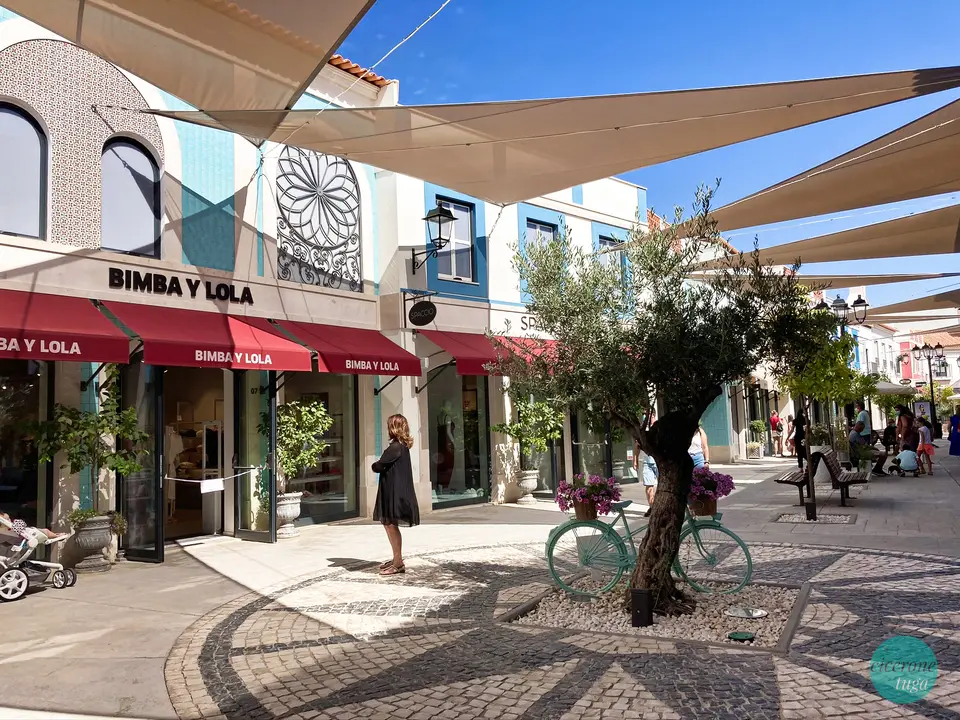 Una de las zonas del outlet algarv&iacute;o