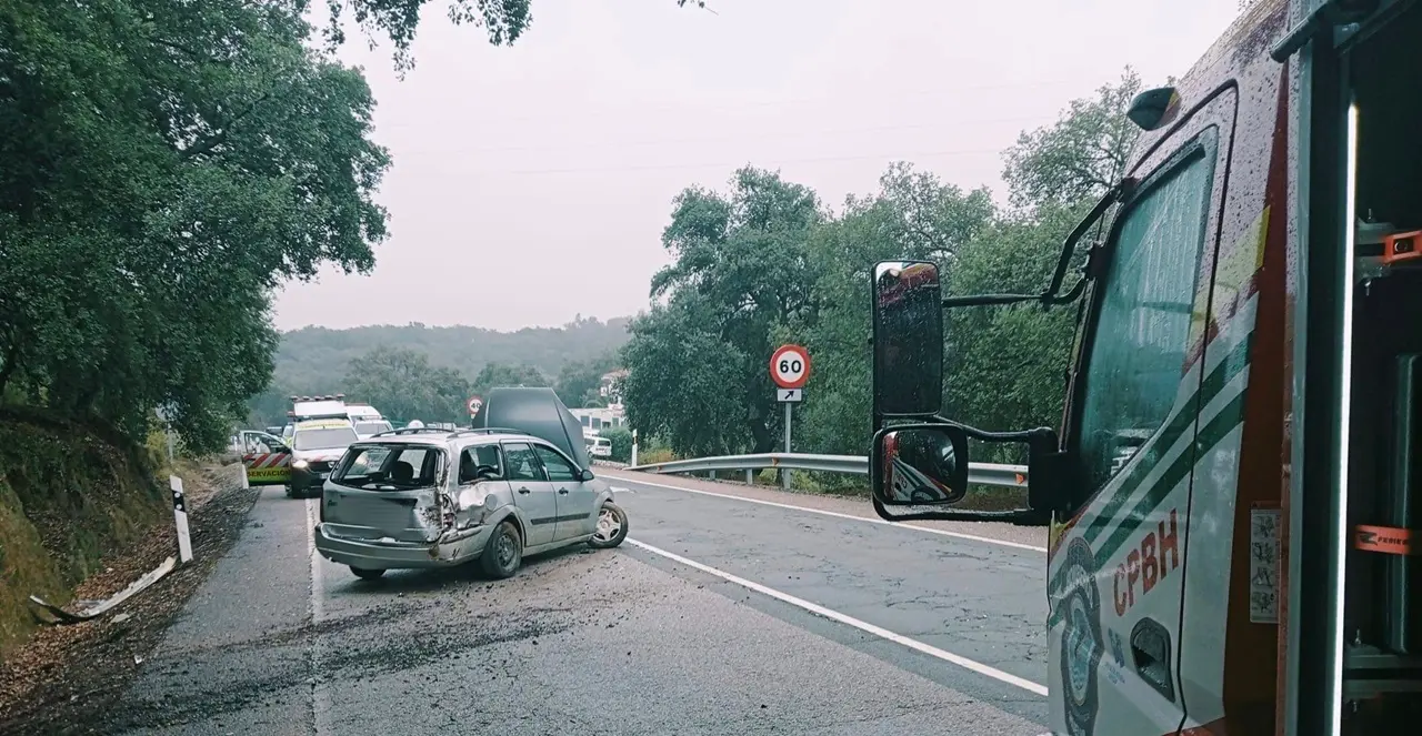 Accidente en la Sierra