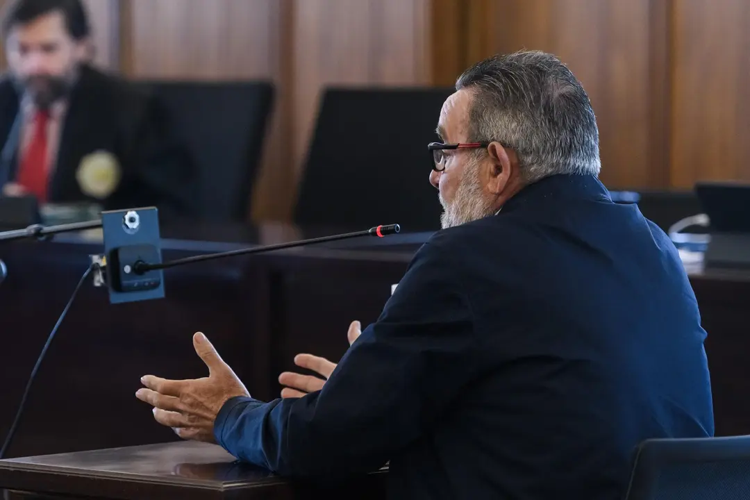 Francisco Fern&aacute;ndez Sevilla en el juicio por el caso UGT | Pool. Archivo