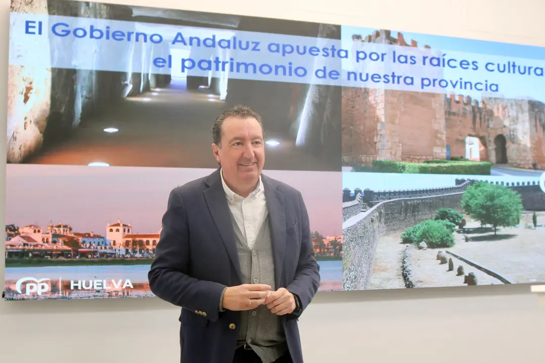 Manuel Andr&eacute;s Gonz&aacute;lez, presidente del PP de Huelva valora el patrimonio onubense | PP Huelva