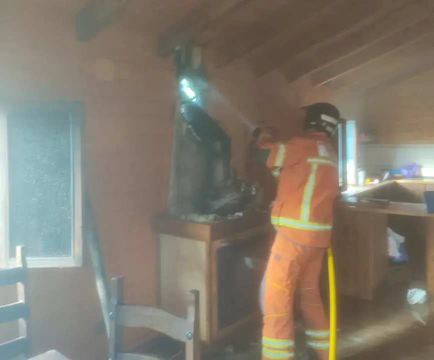 Los bomberos han acudido al lugar del suceso