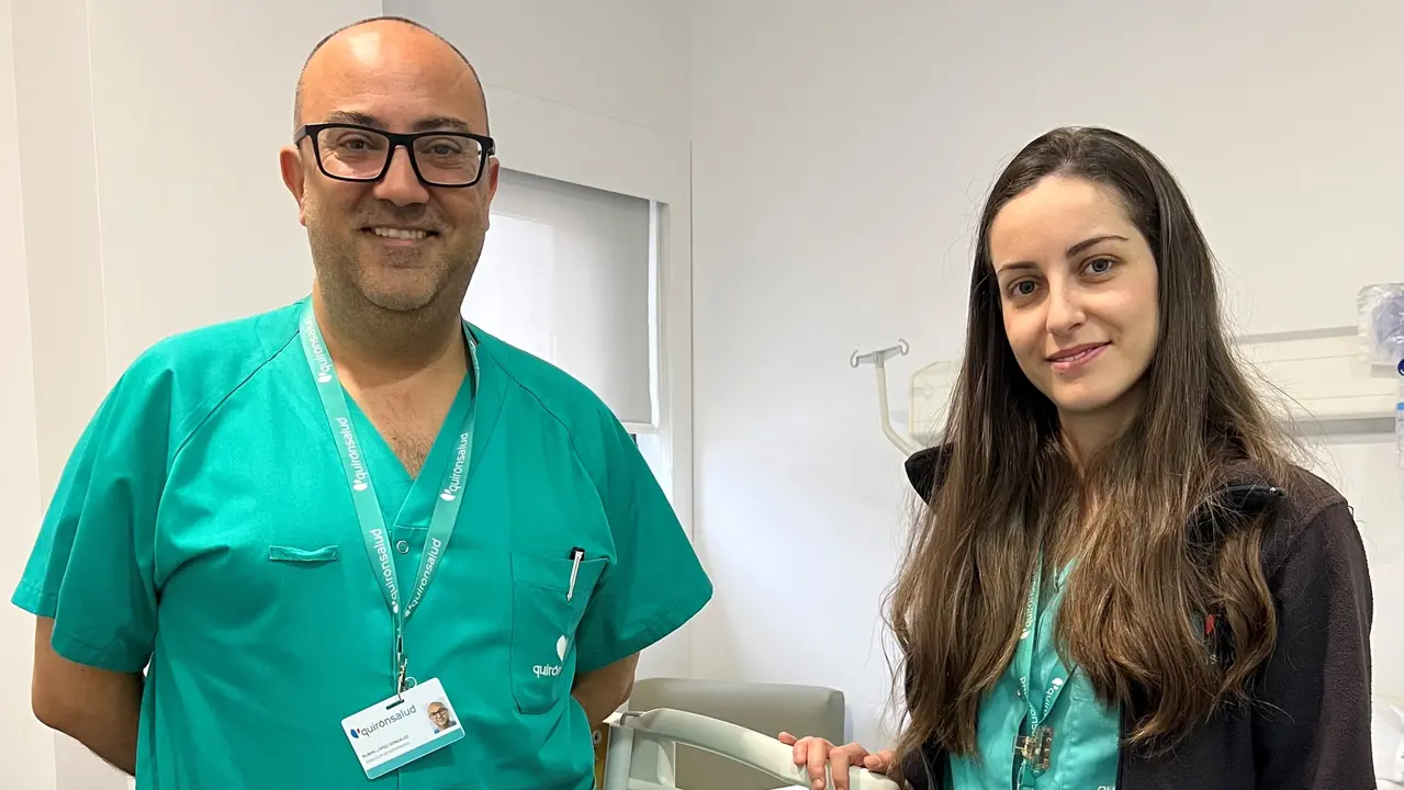 Rub&eacute;n L&oacute;pez y Paula Rodr&iacute;guez