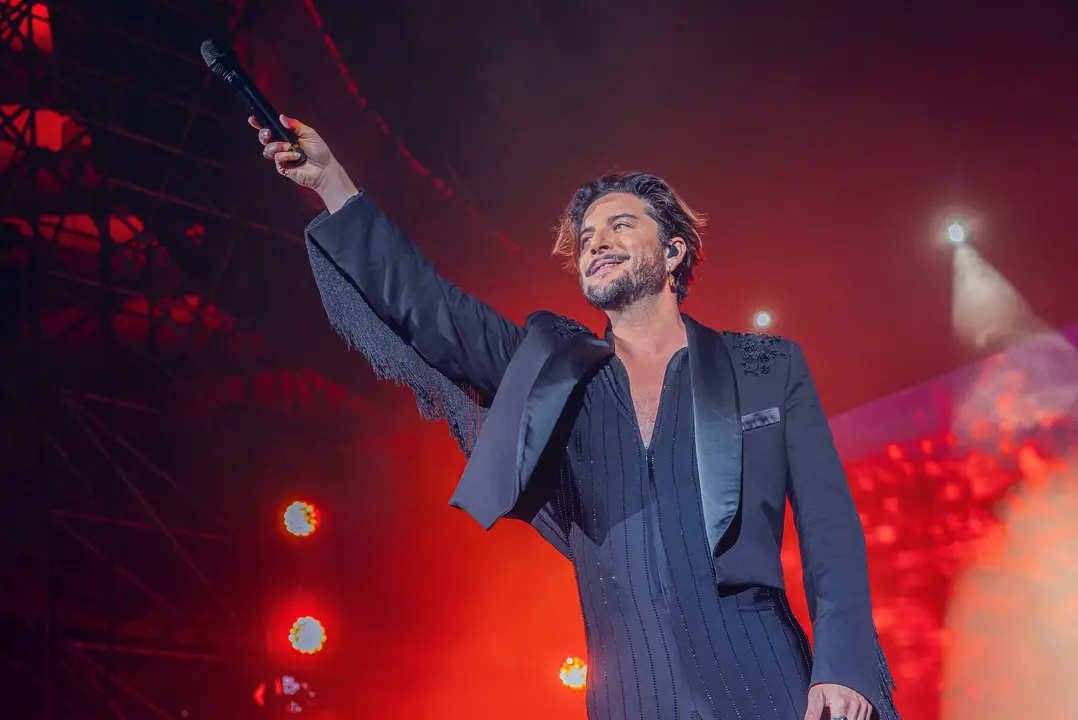 Manuel Carrasco en el Metropolitano