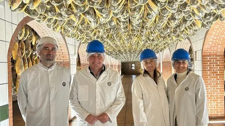 Visita S&aacute;nchez Romero Carvajal en Jabugo | Junta