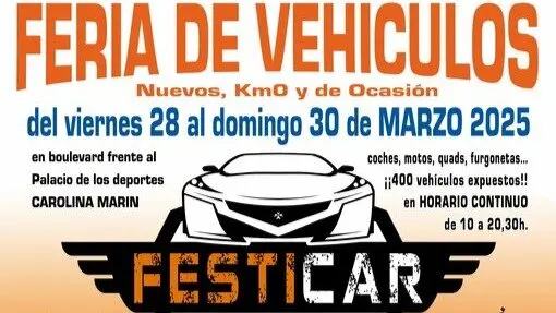 Cartel FESTICAR Huelva