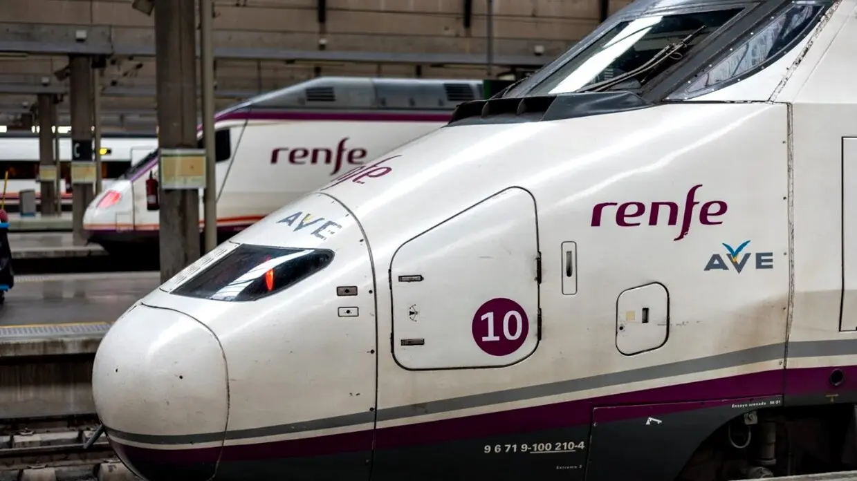 Uno de los trenes AVE